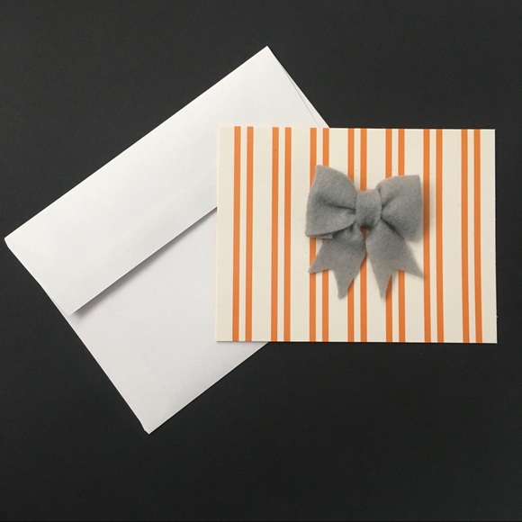HANDMADE 3 Pack Blank 3D Bow Cards - Any Occasion - Picture 1 of 4